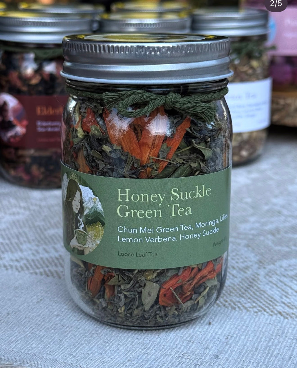 Honey Suckle Green Tea