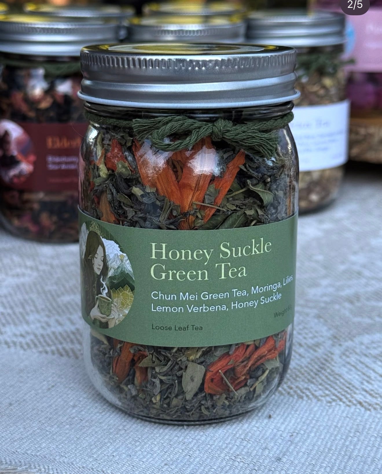 Honey Suckle Green Tea